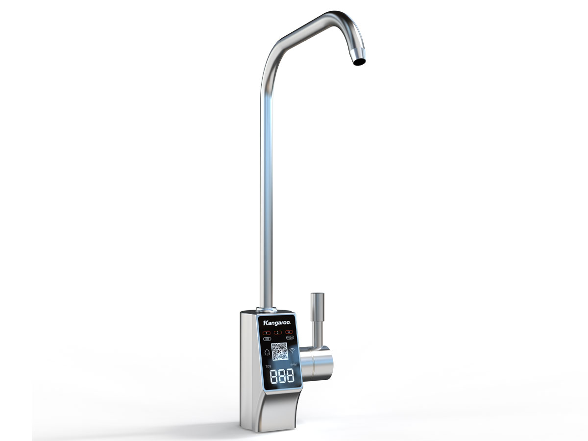 Máy lọc nước Kangaroo Hydrogen KG400US – Trang bị vòi điện tử thông minh